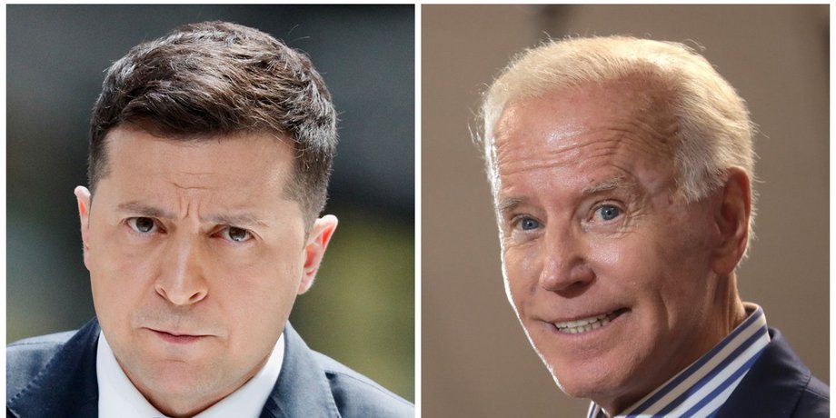 Зеленский, Байден, США, визит, июль,
