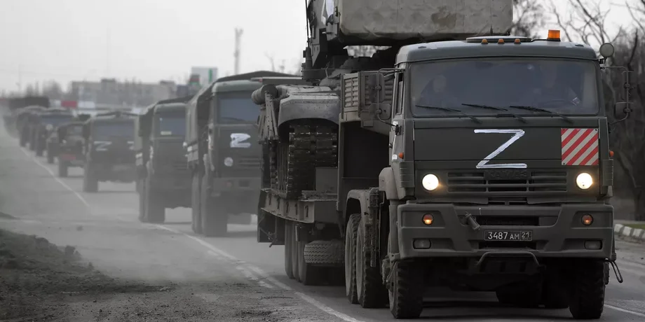 ВС РФ, армия РФ, армия России, наступление ВС РФ, колонна ВС РФ, армия России