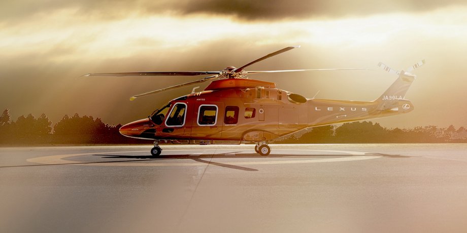 Leonardo AW169 вертоліт лексус