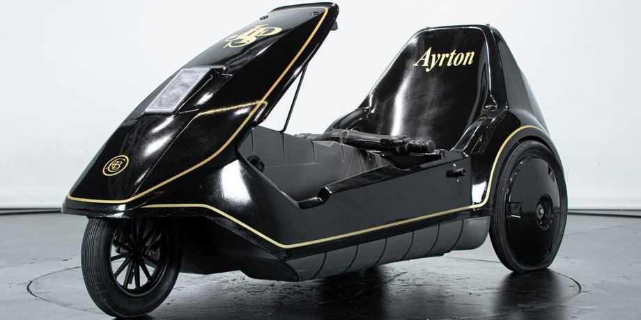 Sinclair C5, скутер Sinclair C5, Айртон Сенна