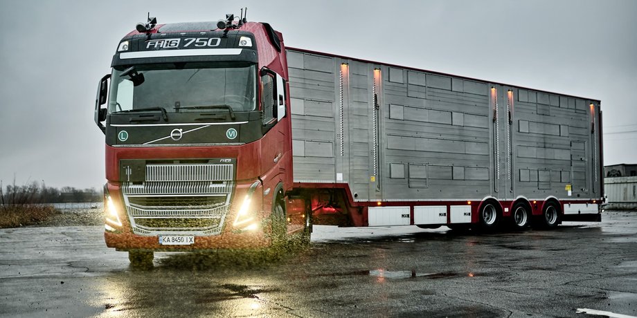 Самый мощный в мире грузовик, Volvo FH16, грузовик Volvo, седельный тягач Volvo