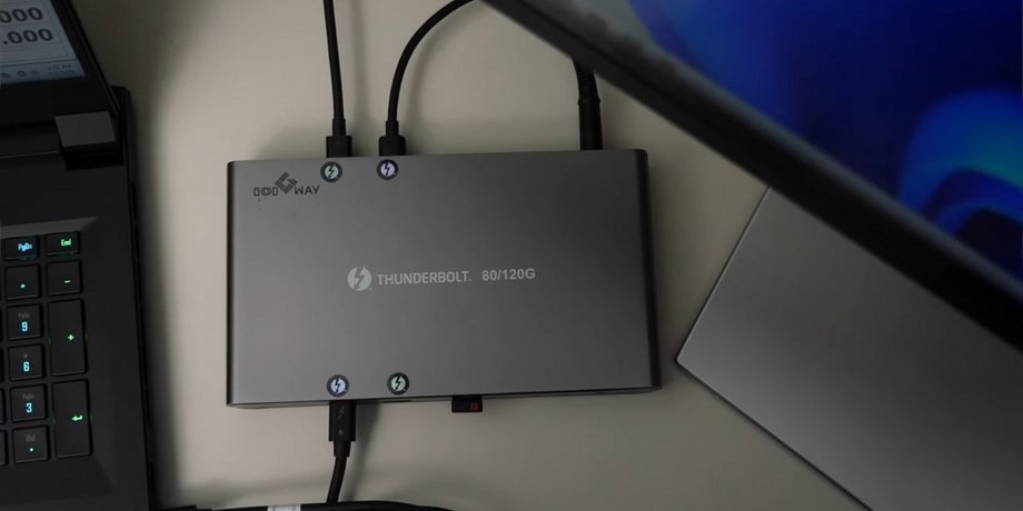 Thunderbolt 5, разъем, порт, кабель, док-станция