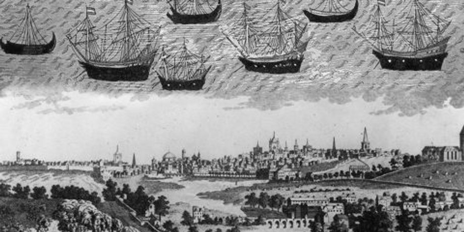 Легенды о небесных моряках, Средневековый ирландский фольклор, Воздушные корабли в истории, Подводные монастыри, Кельтские исторические сказания, Сверхъестественные морские встречи, Таинственные небесные явления