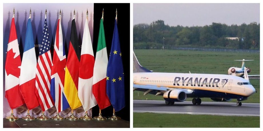 g7, Білорусь, санкції проти білорусі, затримання Протасевича