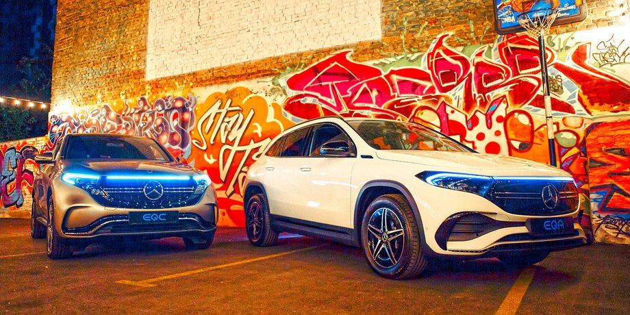 В Україні стартував продаж Mercedes-Benz EQC і EQA