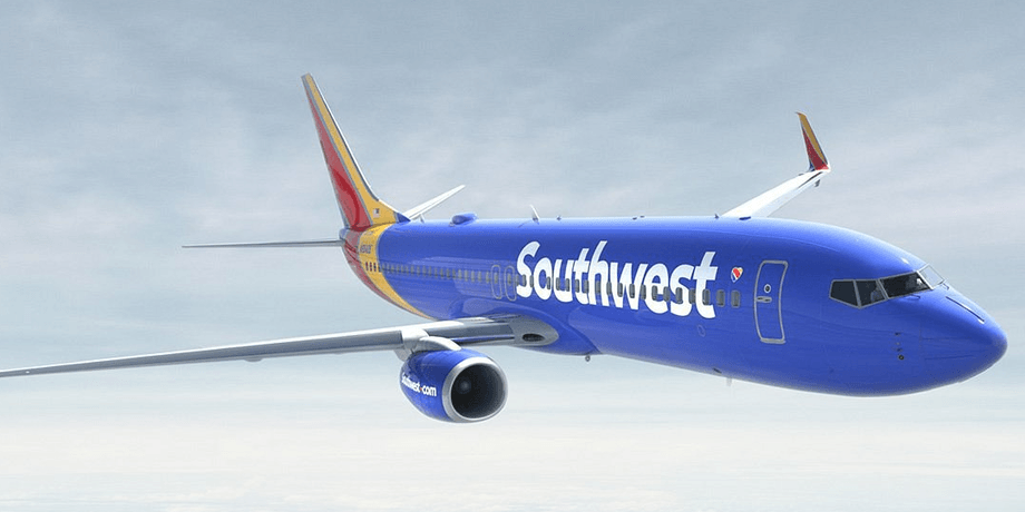 Літак, Southwest Airlines, спека в літаку, нещасний випадок, вибухає газована вода, літак у небі, політ