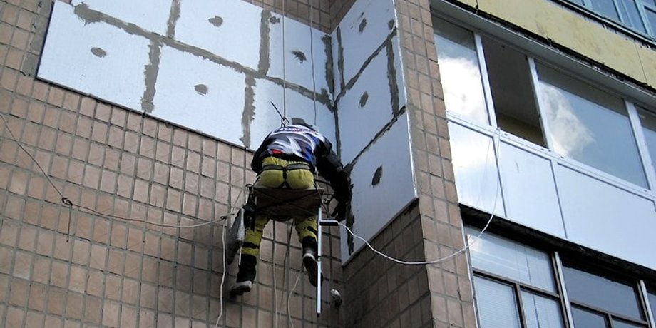Фото: Утепление фасадов