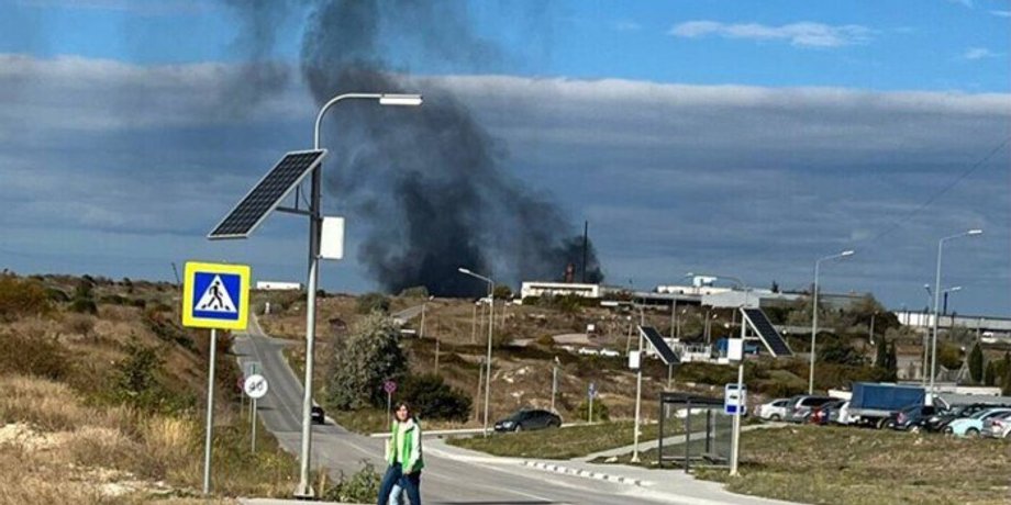 Взрывы в Севастопольской бухте