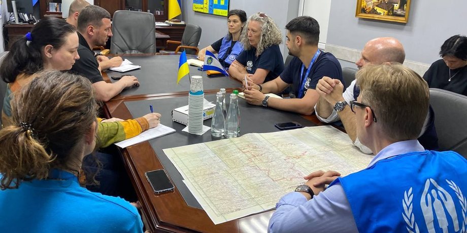 Херсонська область, делегація ООН, підрив Каховської ГЕС