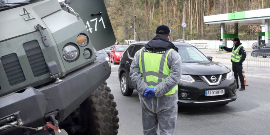 війна Київ, Київ блокпости
