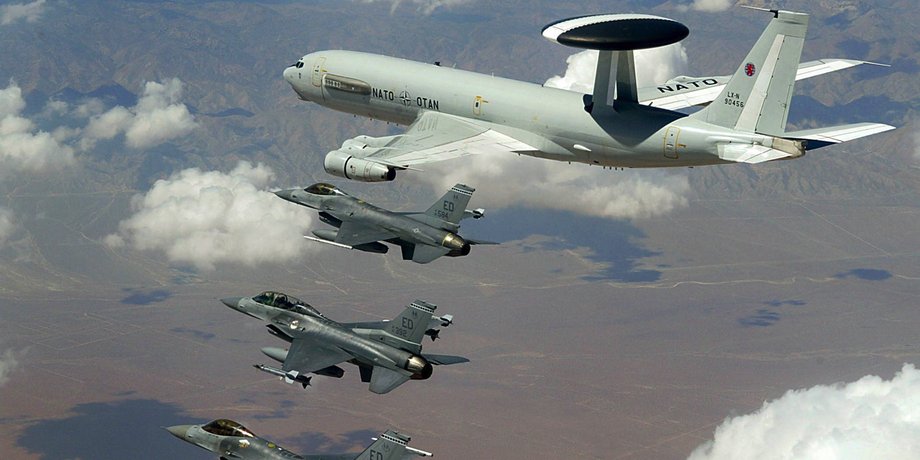Литва, AWACS, самолеты, НАТО, Россия, самолеты-разведчики