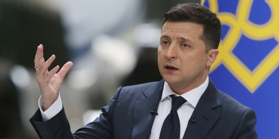 Владимир Зеленский, президент Украины, глава государства