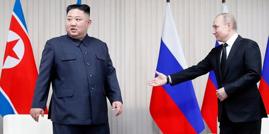 Владимир Путин, Ким Чен Ын, КНДР, Россия, ракеты, Северная Корея, военная помощь