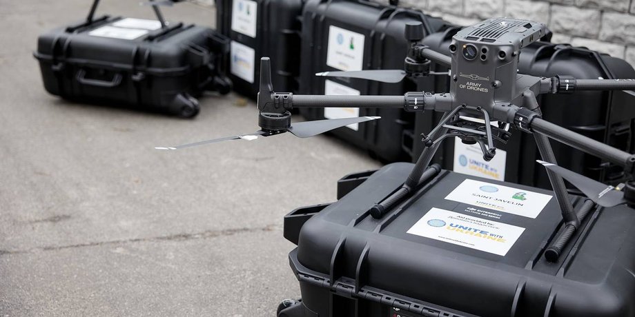 Дроны Matrice 300 RTK, украинская диаспора, михаил федоров