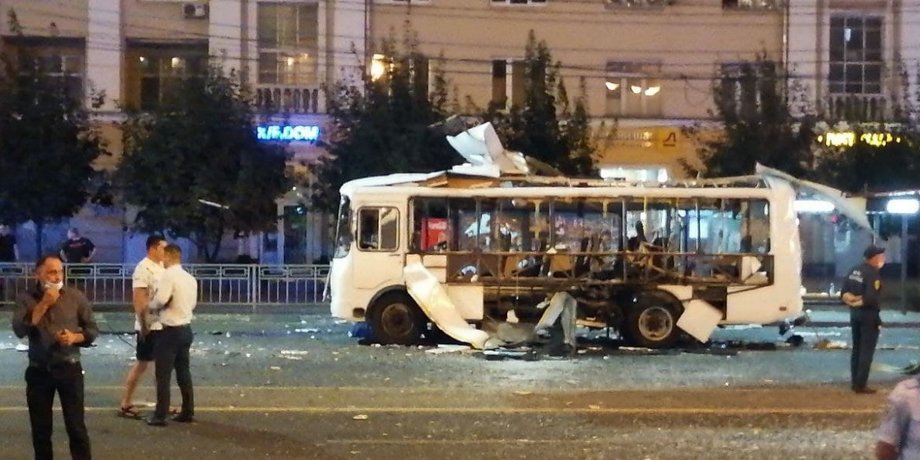 Воронеж, автобус, взрыв,