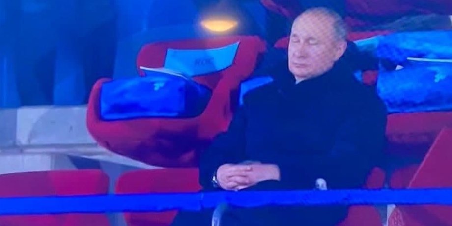 Володимир Путін на Олімпіаді-2022