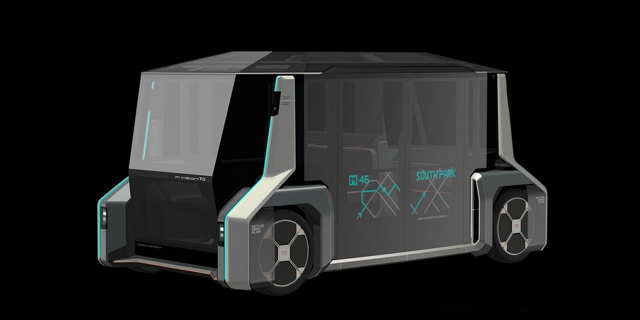 Hyundai M.Vision TO, Hyundai M.Vision HI, беспилотные Hyundai, беспилотник Hyundai, электромобиль Hyundai