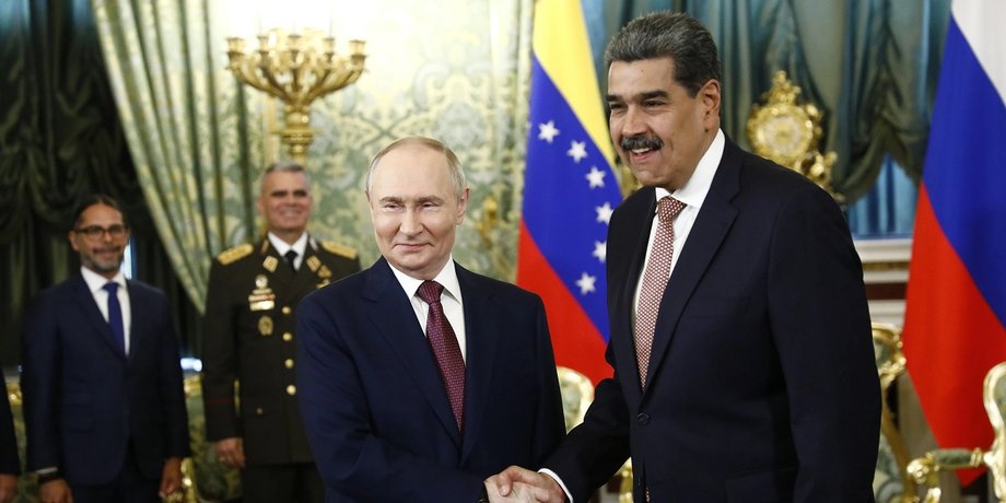 ніколас мадуро на зустрічі з Путіним