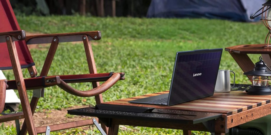 Lenovo Yoga Solar PC, ноутбук, зарядка, солнечные панели, фото