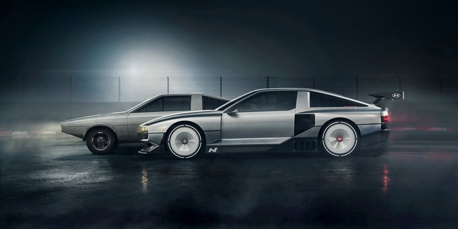 Hyundai N Vision 74, новий Hyundai N Vision 74, електромобіль Hyundai, спорткар Hyundai, Hyundai Pony 1974