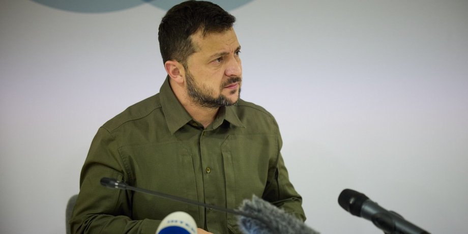 Владимир Зеленский, президент Украины