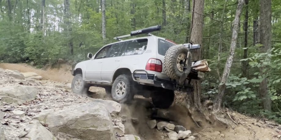 Lexus, Lexus LX, Lexus LX 470, Бездорожье, Внедорожник, Авто, Автомобили, Видео, Тюнинг