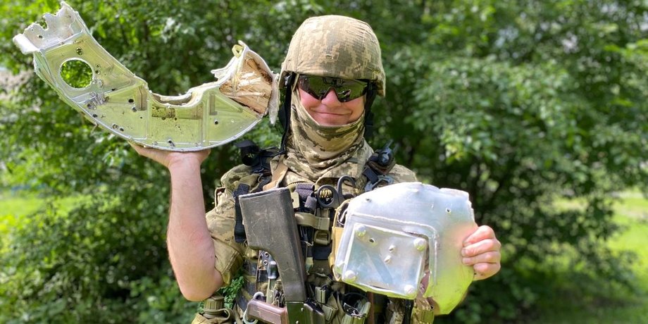 крылатая ракета обломки