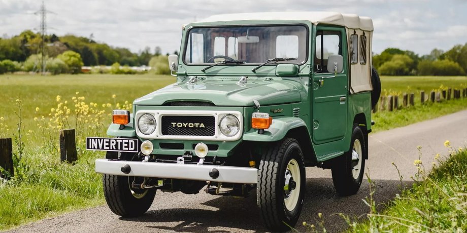 Toyota Land Cruiser FJ40, Toyota Land Cruiser, Toyota Land Cruiser FJ, електромобіль Toyota