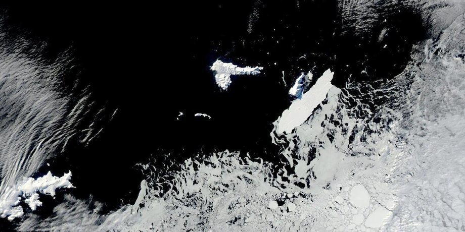 айсберг, остров, антарктида