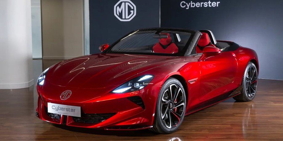 электромобиль MG, MG Cyberster, новый MG Cyberster, MG Cyberster 2024, новый MG