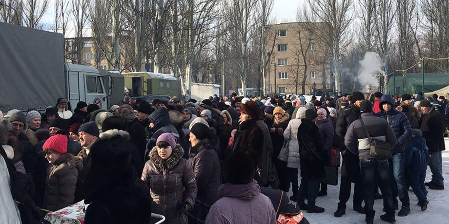 В Авдеевке воды осталось на 3-4 дня
