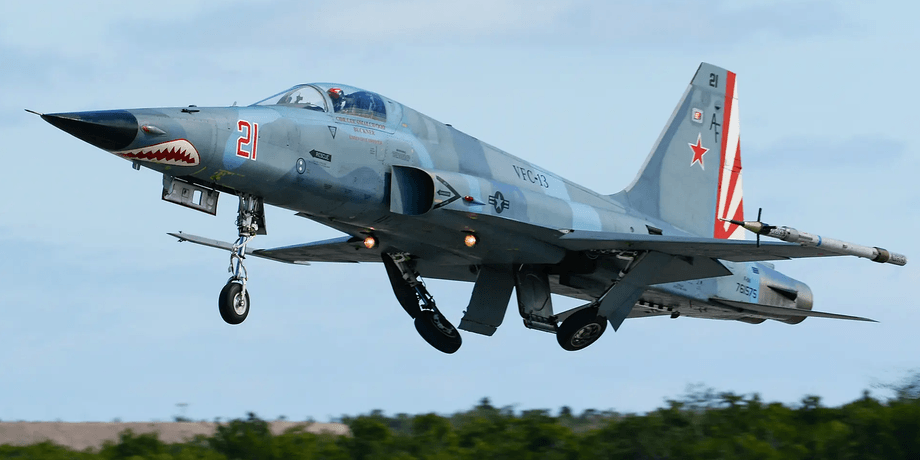 в США разбился самолет f-5