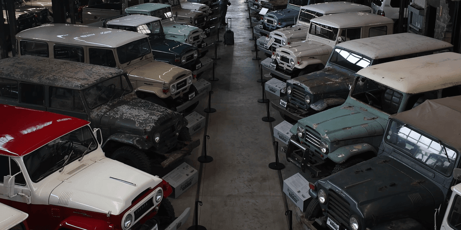 Toyota, Toyota Land Cruiser, Музей, Авто, Автомобили, Внедорожник, Внедорожники, Видео, США