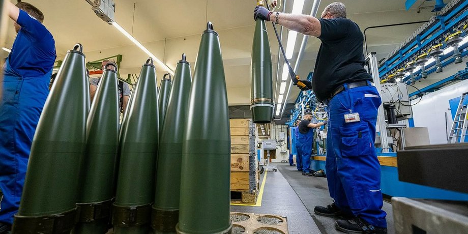 Rheinmetall виробництво снарядів
