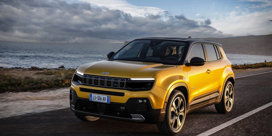 Jeep Avenger 2023, новий Jeep Avenger, Jeep Avenger, електромобіль Jeep Avenger