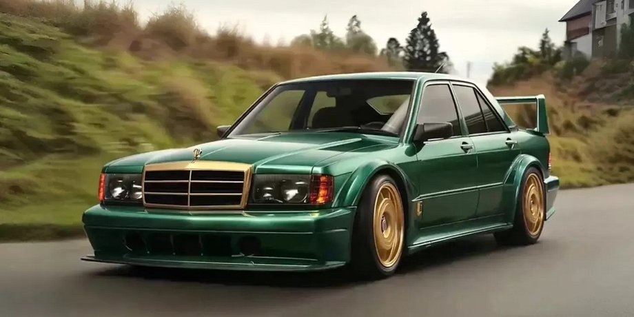 новый Mercedes 190