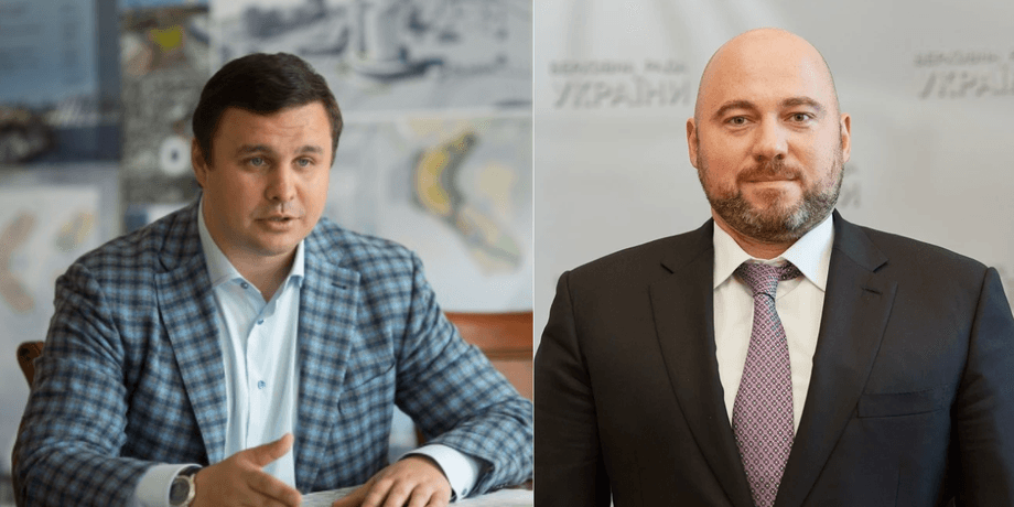 Нардеп Вадим Столар та екснардеп Максим Микитась