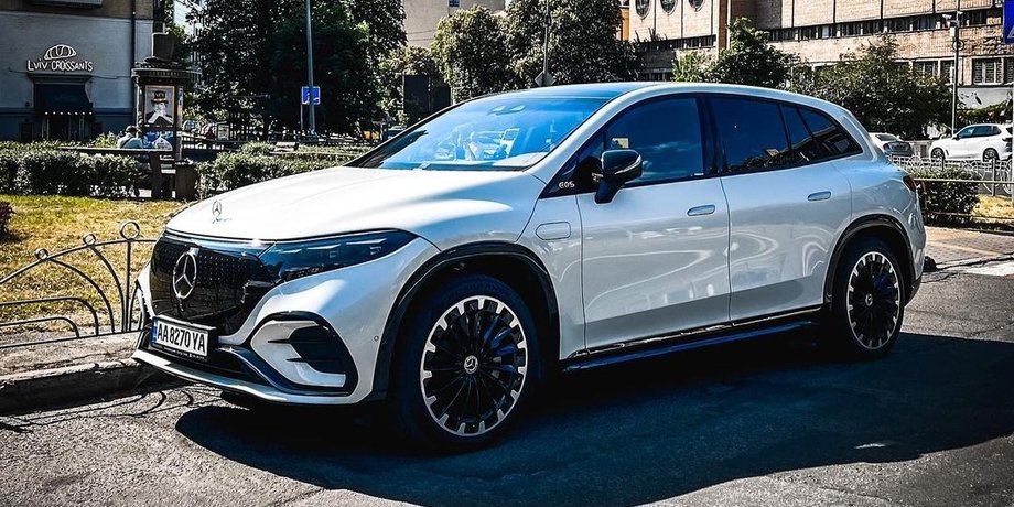 Mercedes EQS SUV, Mercedes-Benz EQS SUV, електромобіль Mercedes, кросовер Mercedes
