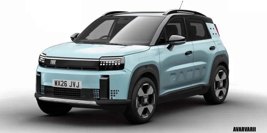 Fiat Pandina, Fiat Grande Panda, електромобіль Fiat