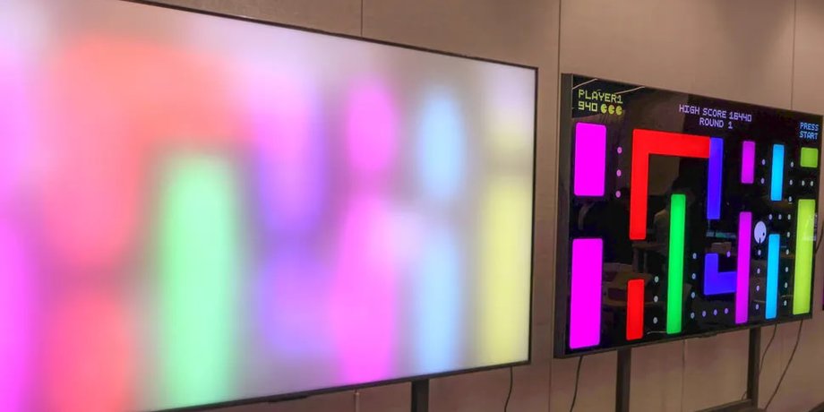 Телевізори з дисплеями RGB LED