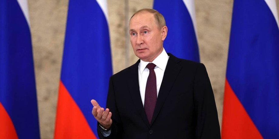Владимир Путин, президент, РФ, война, фото