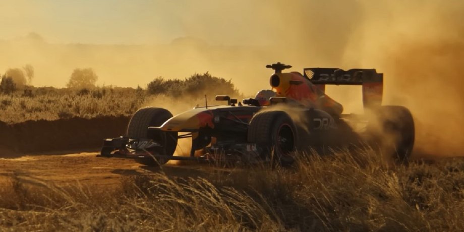 Болид, Формула-1, Гонки, Пилоты, Бездорожье, Ролик, Видео, Red Bull, Австралия, Даниэль Риккардо, Авто, Автомобили