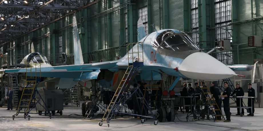 Виробництво Су-34
