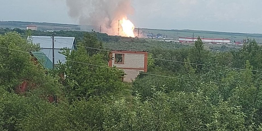 саратов, газосховище, пожежа, росгерметизація труб, вибух, вибух на газосховищі в саратові