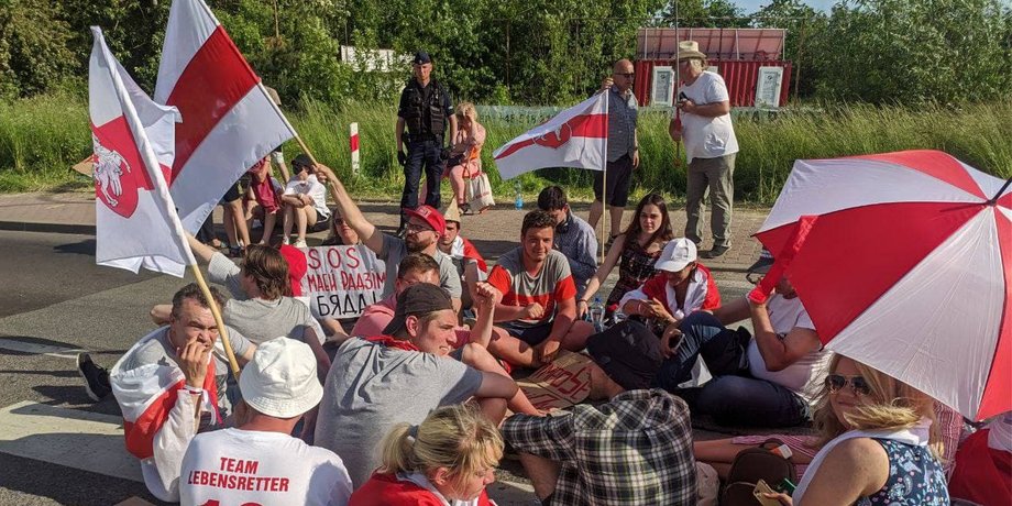 литва, польща, Україна, беларусь, акція протесту