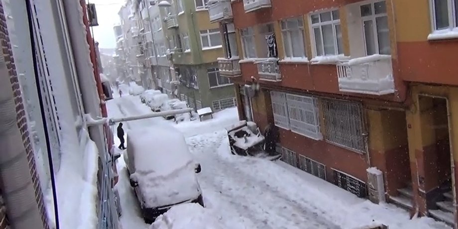 Снег в Стамбуле / Фото: YouTube