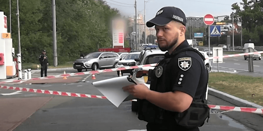 поліція, АЗС, Київ, Святошинський район