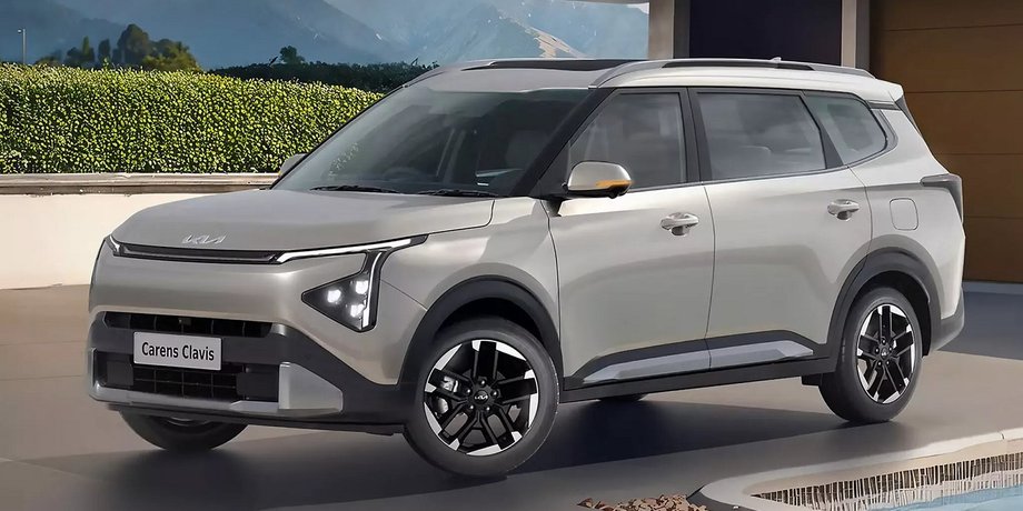 Новый Kia Carens, Kia Carens, Kia Carens Clavis, минивэн Kia, кроссовер Kia