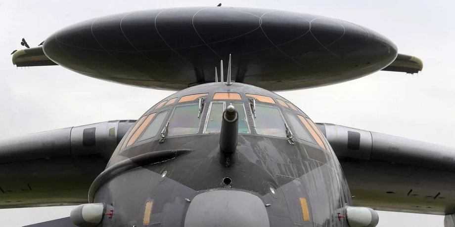 самолет дальнего радиолокационного обнаружения и управления А-50, а-50