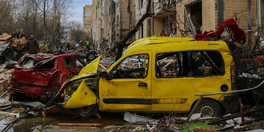 Руїни у Києві, обстріл РФ, жертви обстрілу РФ, РФ удар по Україні, РФ обстріл 29 грудня, КМВА жертви удару 29 грудня, Попко про обстріл 29 грудня